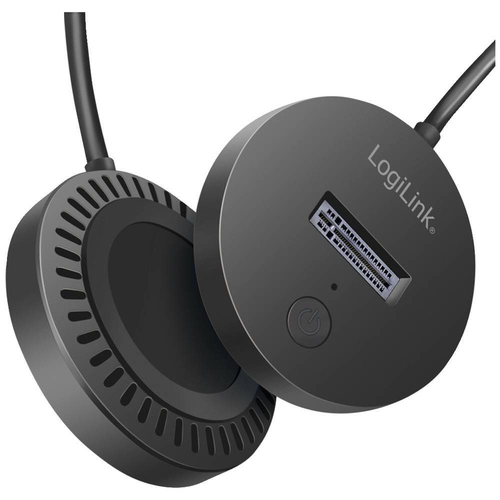 LogiLink Festplatten-Dockingstation USB 3.2 (Gen 2) mobiler Quickport für M.2 NVMe (PCIe) oder QP0032