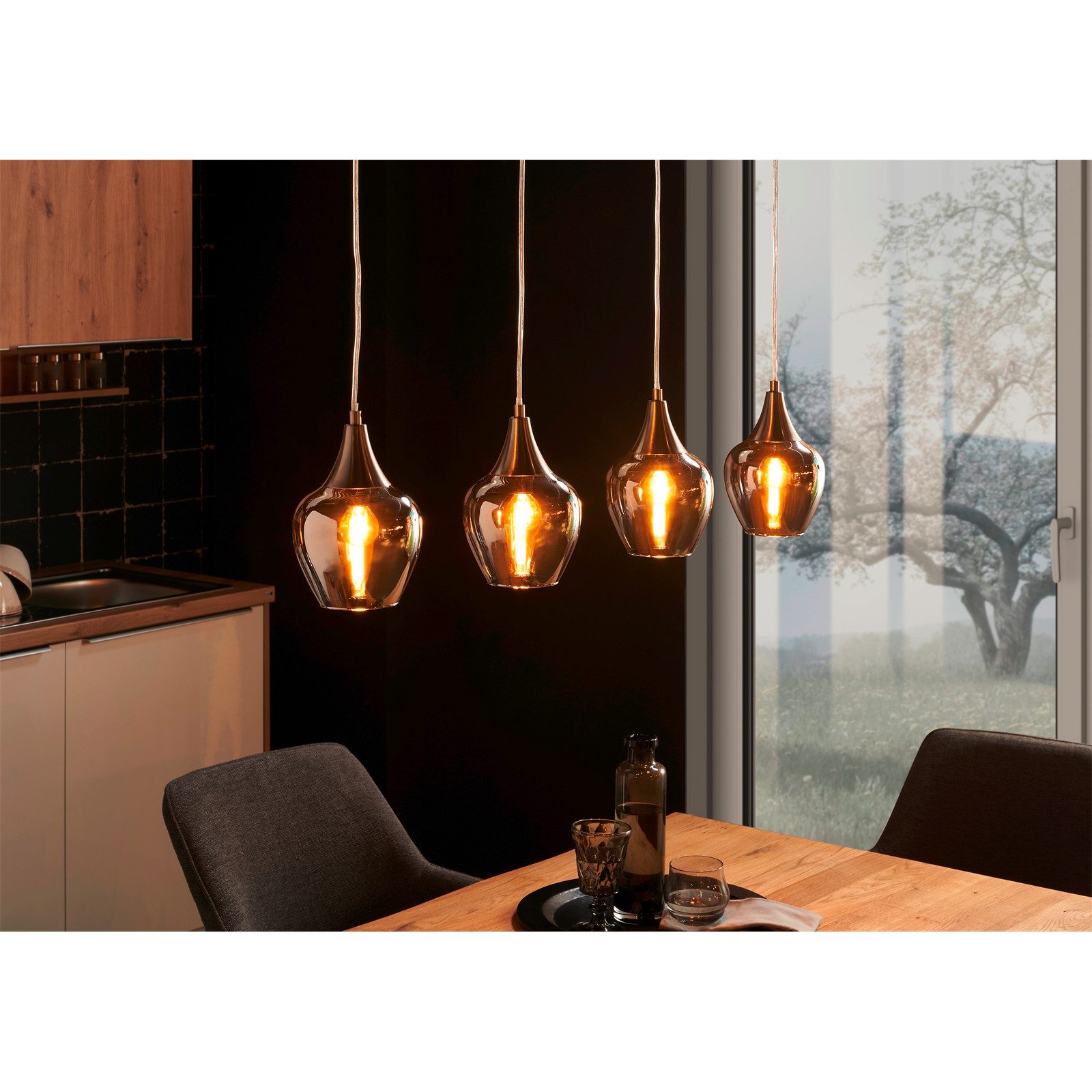 NOWA Pendelleuchte Pendelleuchte Drop, ohne Leuchtmittel, Deckenlampe