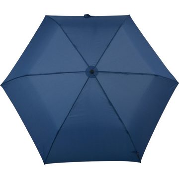 Impliva Taschenregenschirm TravelLight 105 Gramm extrem leichter Mini-Schirm, dieses Leichtgewicht ist immer dabei ohne zu belasten