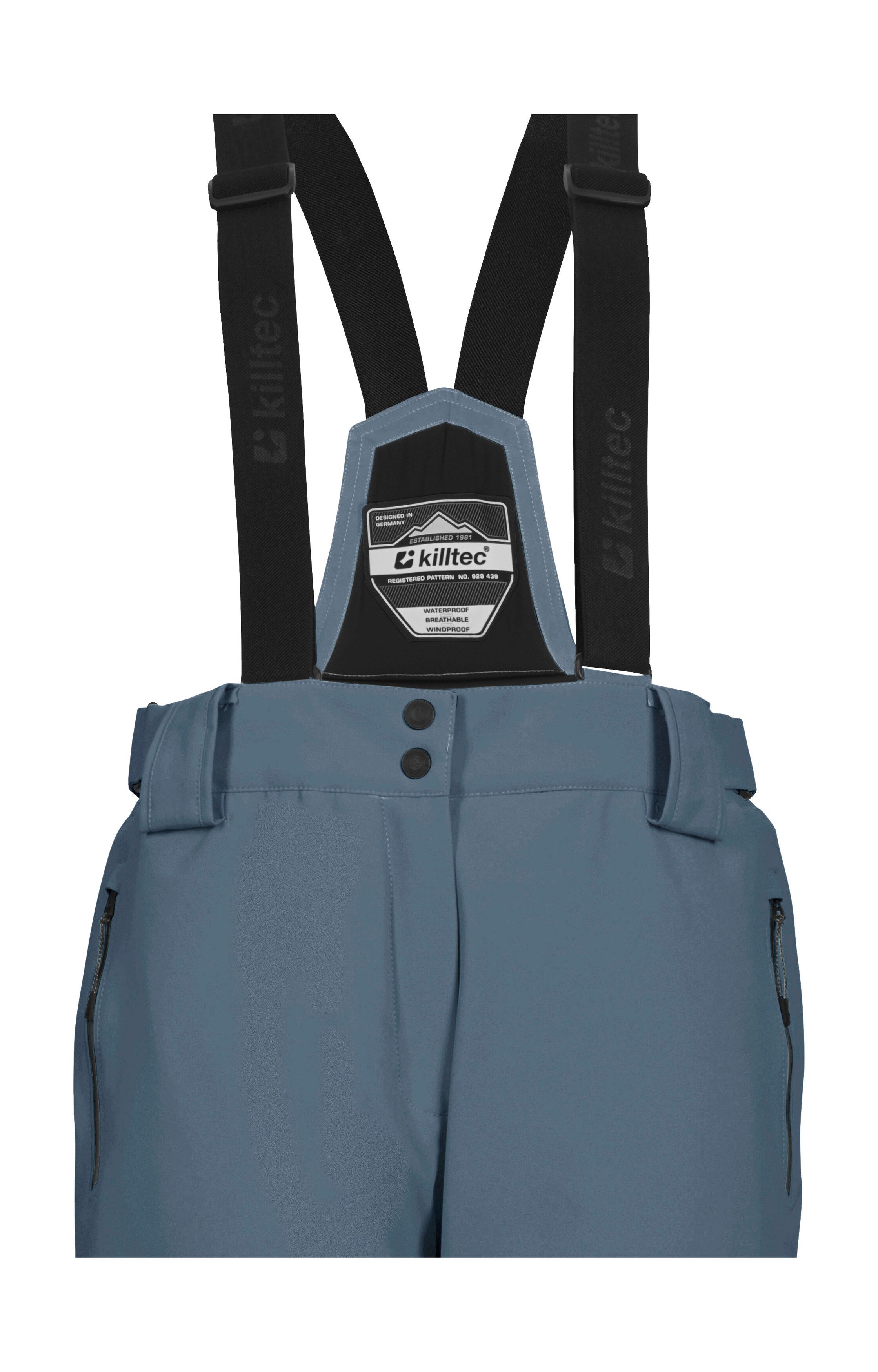 Killtec Skihose KSW 249 WMN SKI PNTS Wind- und wasserdicht, verstellbar, Teflon EcoElite™-Imprägnierung