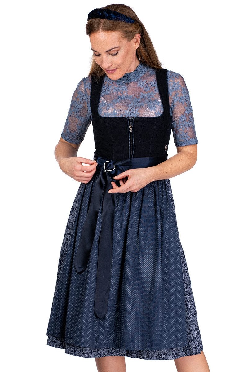 Dirndl Cord Dirndl 2tlg. - CONNY - deep ocean