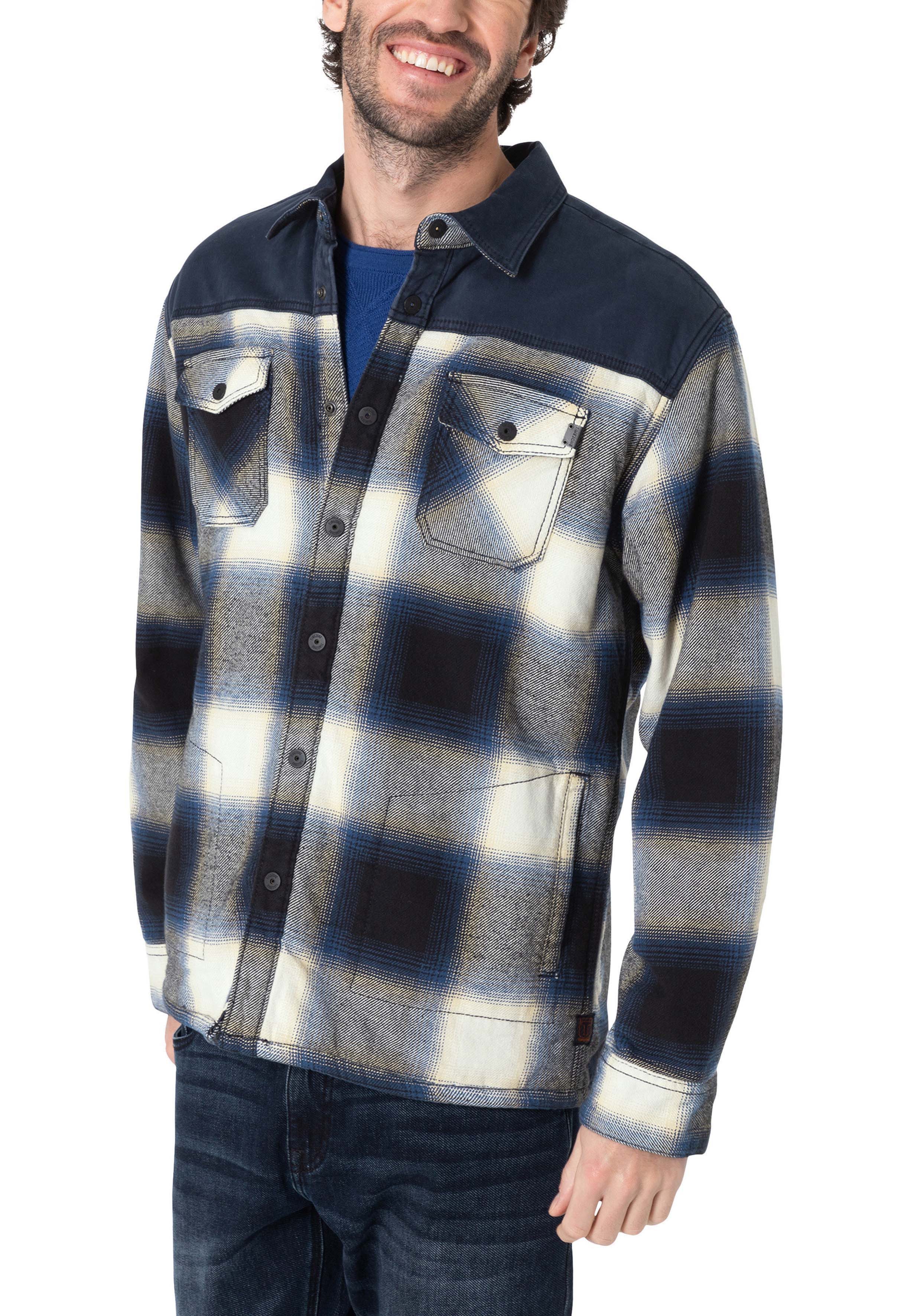 TIMEZONE Anorak Overshirt Fabricmix padded günstig online kaufen