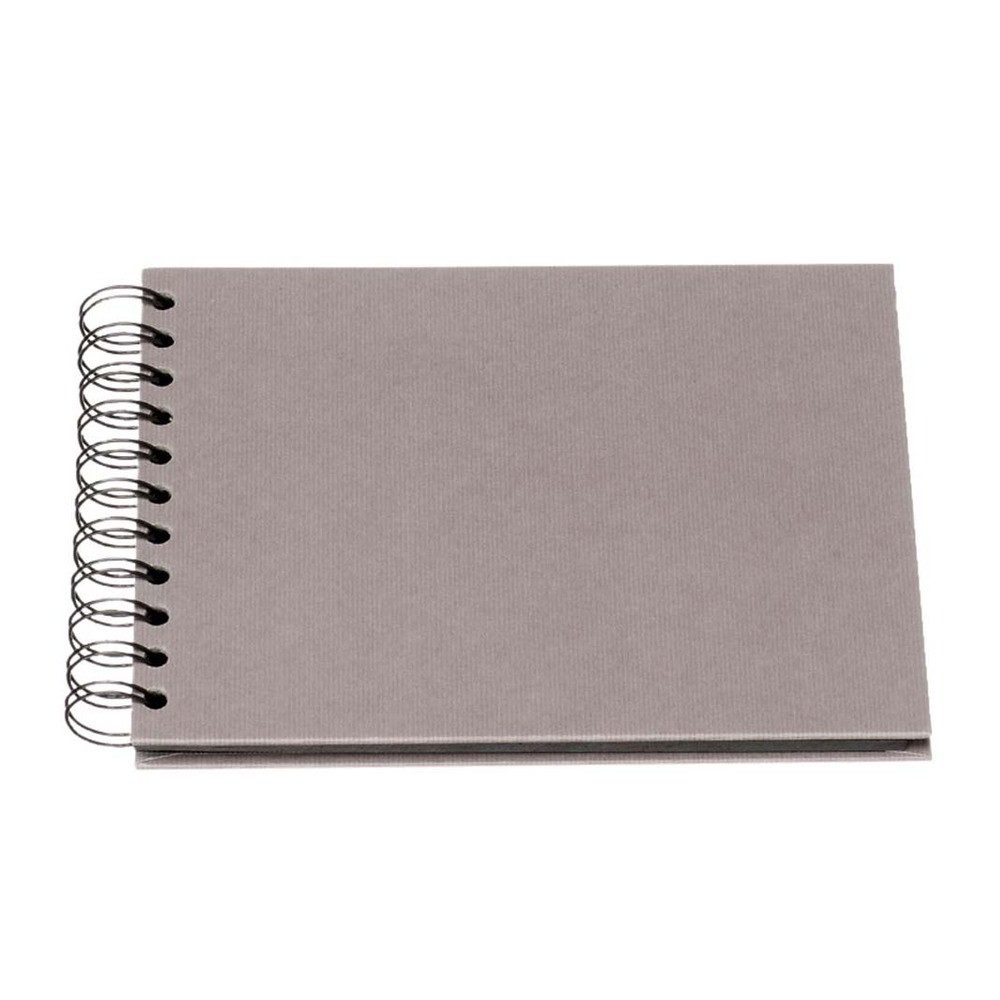 Rössler Fotoalbum RÖSSLER Spiralalbum S.O.H.O. Wire O taupe 195x145mm