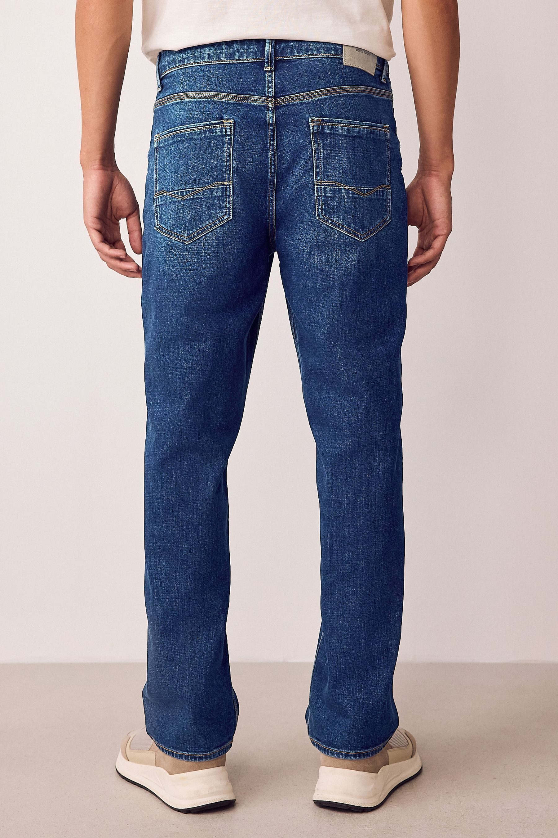 Next Stretch-Jeans Authentische Straight Fit Jeans mit Stretch (1-tlg) günstig online kaufen