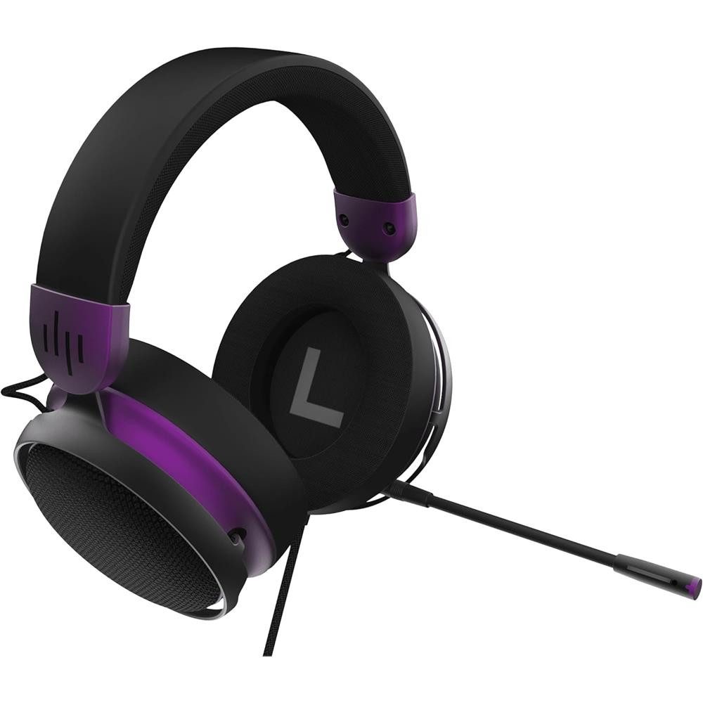 Dark Project SONO Wired Schwarz Premium Headset kompatibel mit PC PlayStation Xbox Gaming-Headset (53 mm Treiber, abnehmbares Mikrofon, dichte Ohrpolster, 3,5 mm AUX)