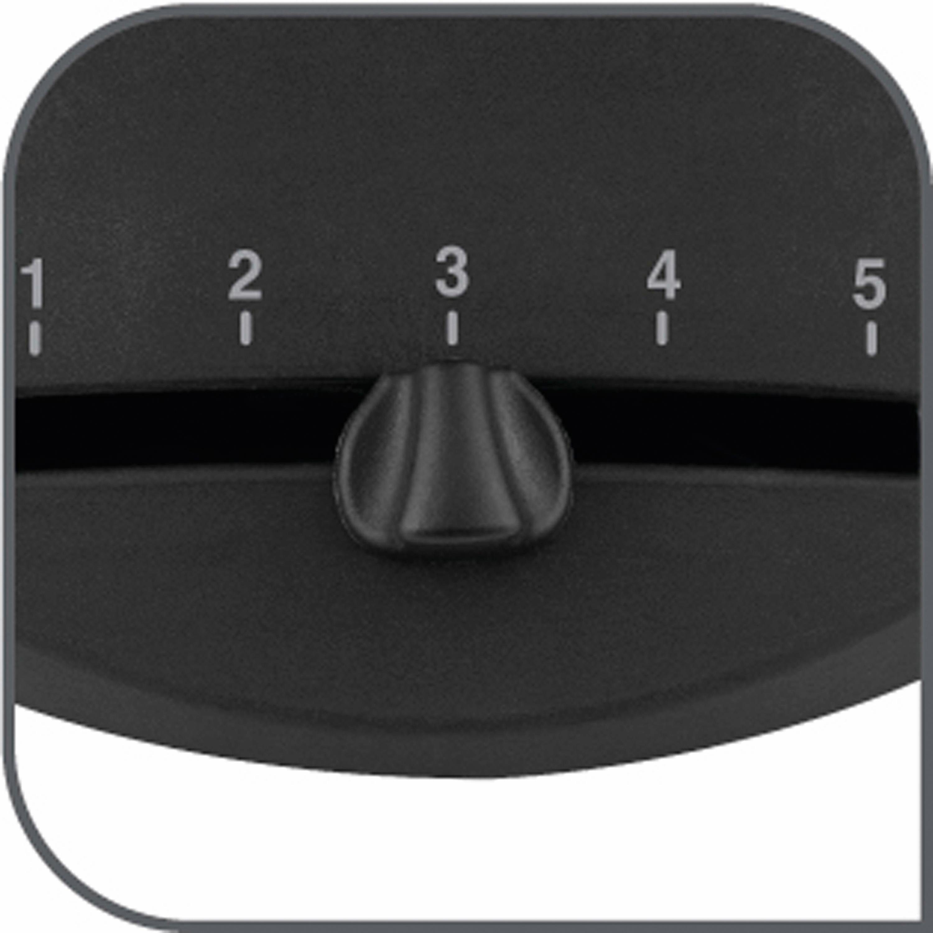 Tefal Waffeleisen WM310D, 1000 W, Waffeln in Herzform, stufenloser Temperatur für Wunsch-Bräunung