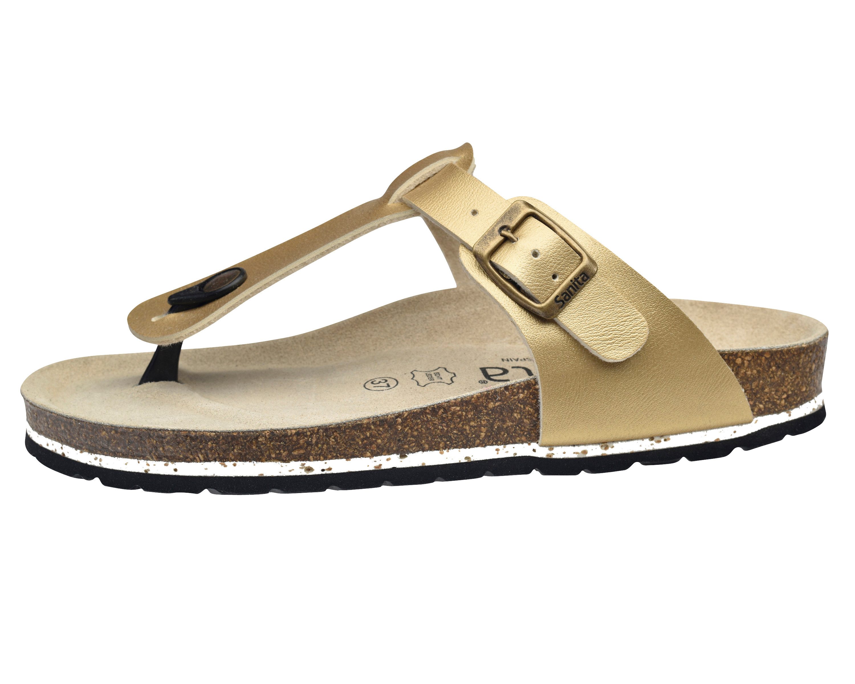 Sanita Sanita Bio Sandal Bora Bora Metallic Sandale