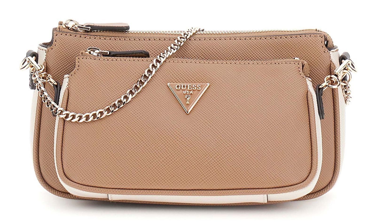 Guess Umhängetasche Double Pouch Crossbody Bag günstig online kaufen
