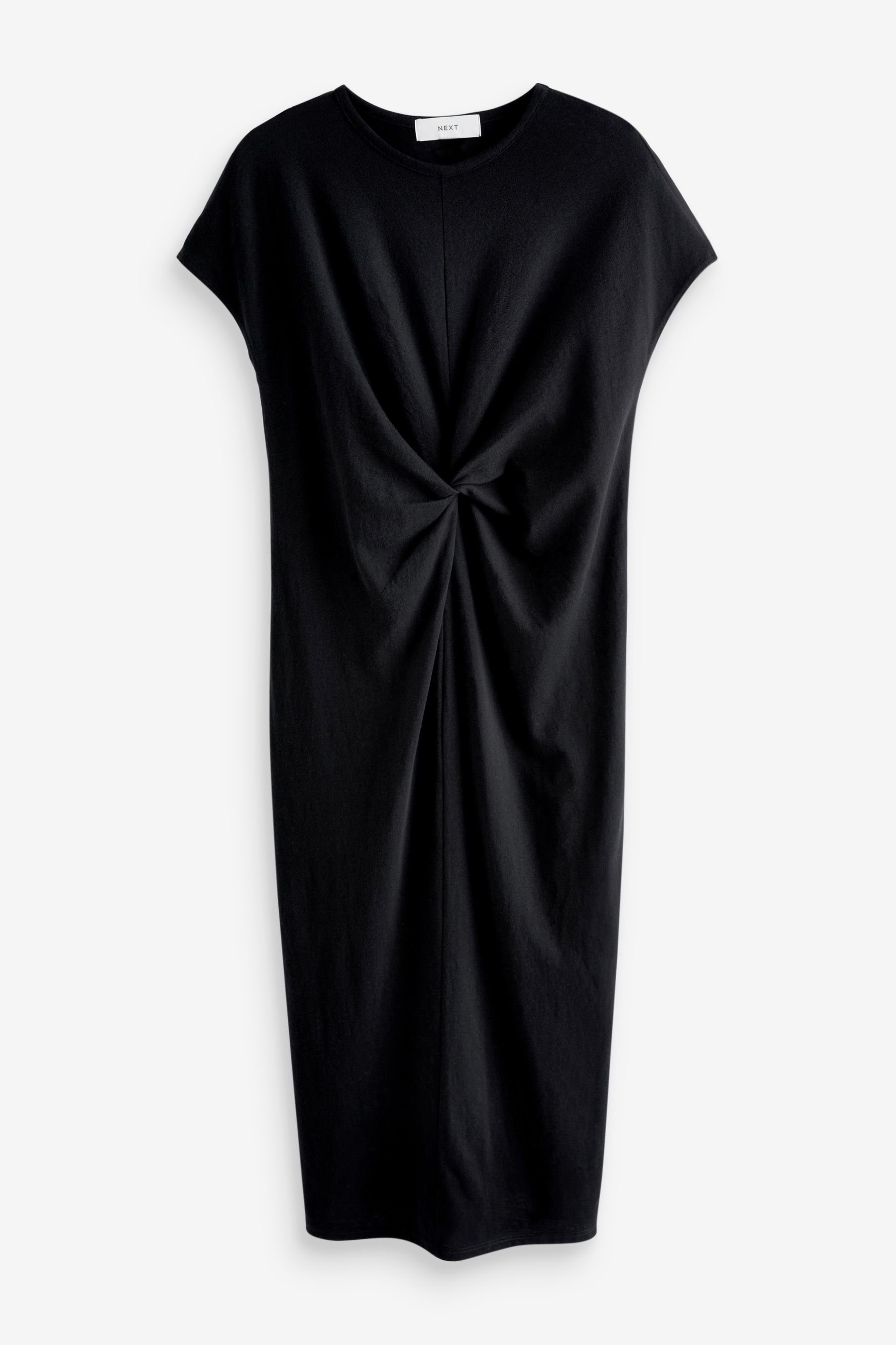 NEXT Sommerkleid Sommerliches T-Shirtkleid mit Drehung 1-tlg mehr