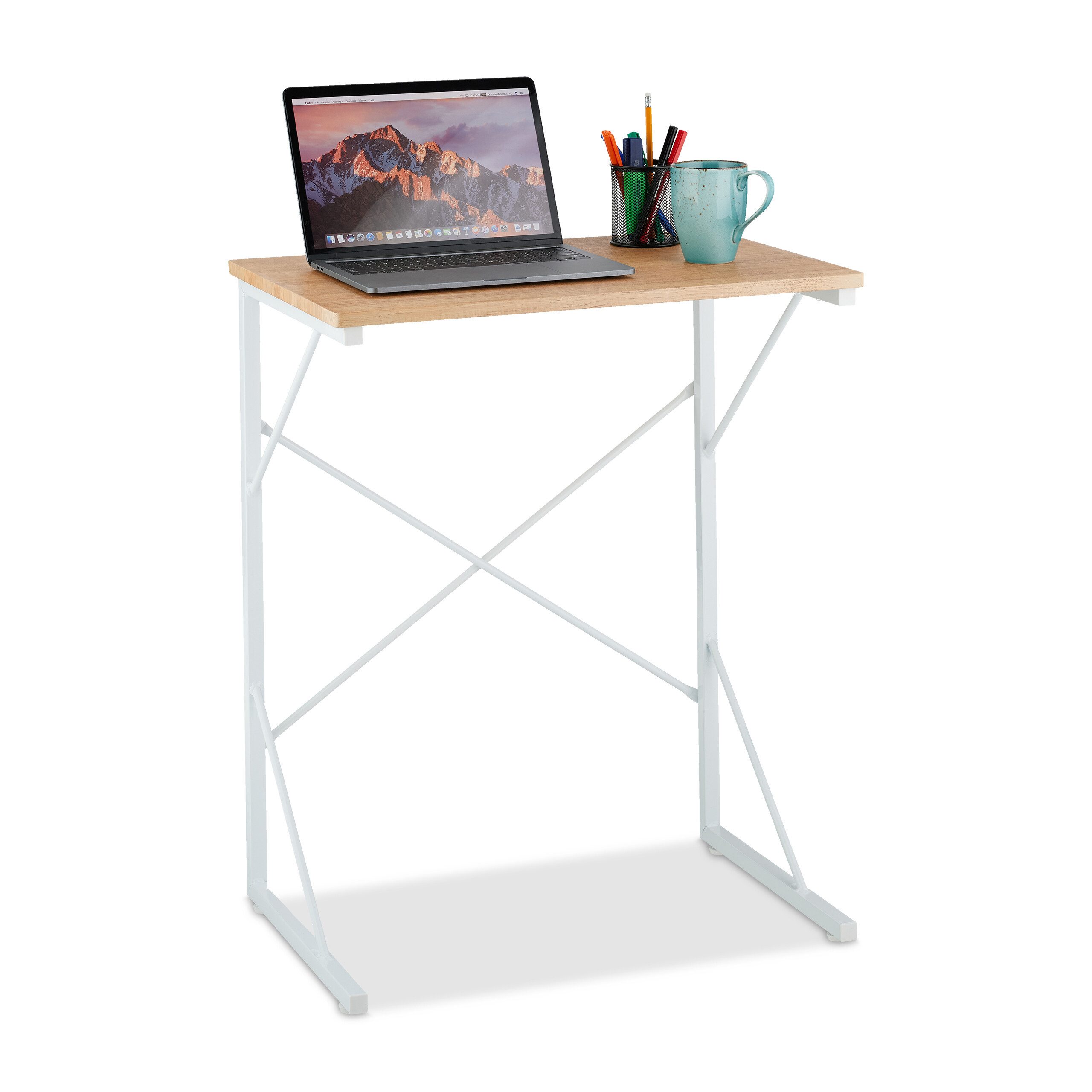 relaxdays Laptoptisch Kleiner Schreibtisch günstig online kaufen