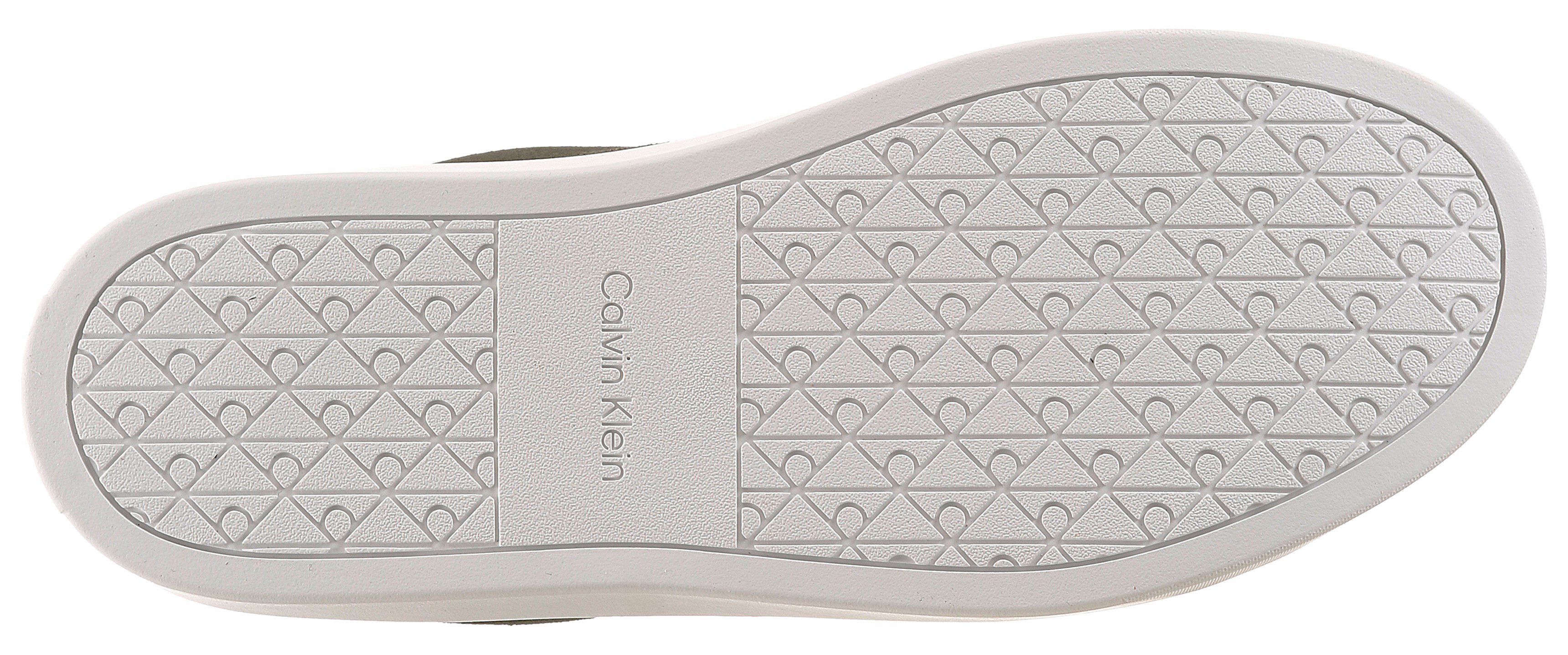 Calvin Klein Jeans CLASSIC CUPSOLE LACEUP SU Sneaker Schnürschuh, Halbschuh, Freizeitsneaker mit seitlichem CK-Logo