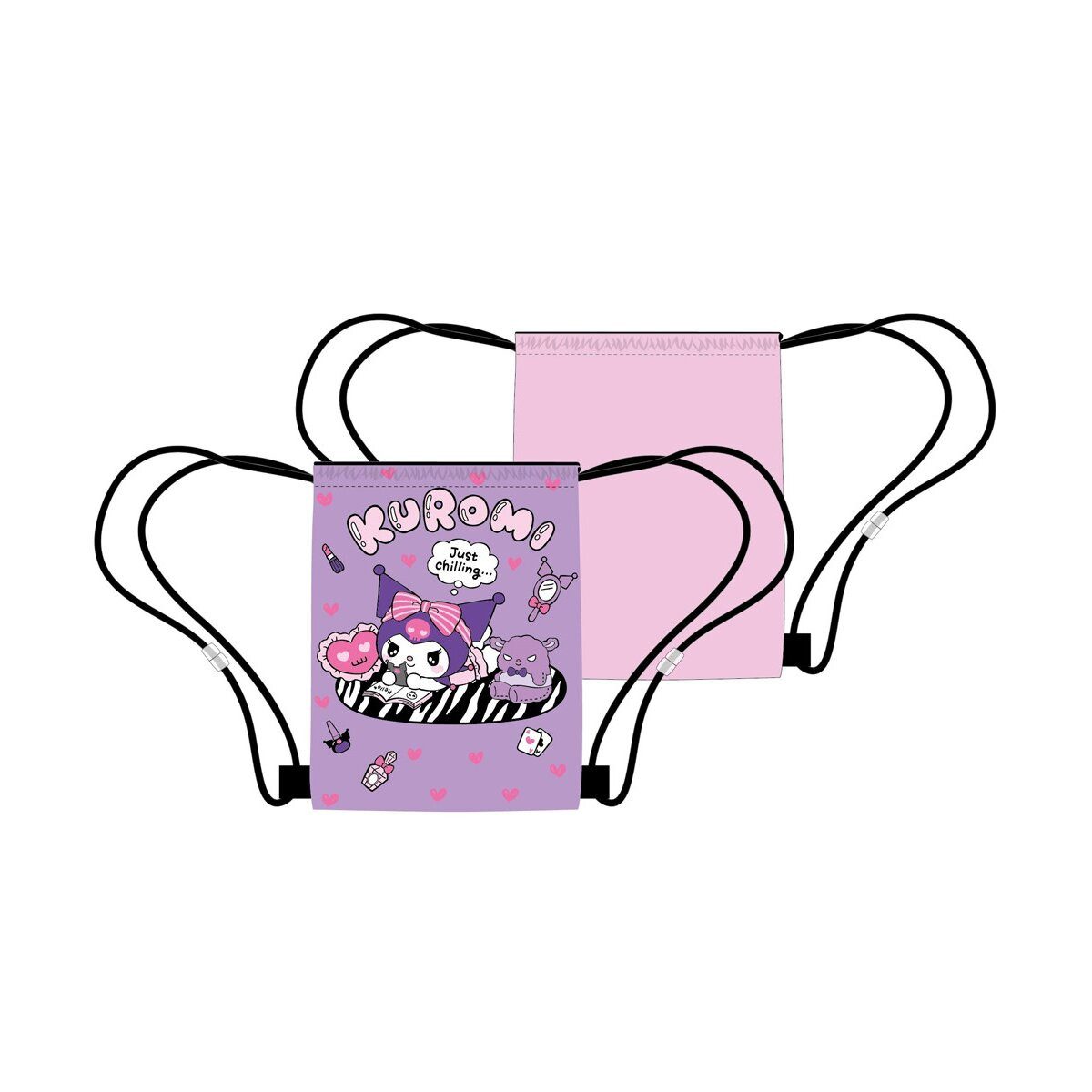 Hello Kitty Turnbeutel Hello Kitty Kuromi Sporttasche 40cm Tasche Kinder Sanrio (1-tlg)