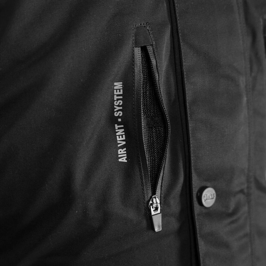 gms Motorradjacke GMS Terra Eco Motorrad Textiljacke reißverschluss