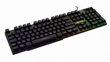 INCA Gaming Deluxe IKG-446: Tastatur LED-Hintergrundbeleuchtung Gaming-Tastatur