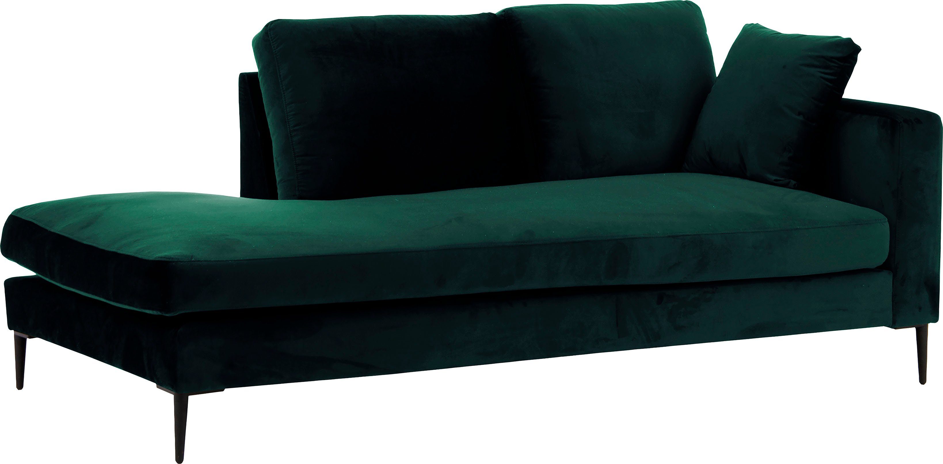 Leonique Recamiere "Cozy Chaiselongue, Maße B/T/H: 195/97/80 cm", mit losen günstig online kaufen