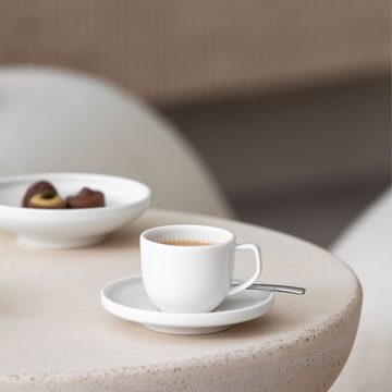 Villeroy & Boch Untertasse Afina Espressountertassen ø 11,6 cm 6er Set, (6 St)