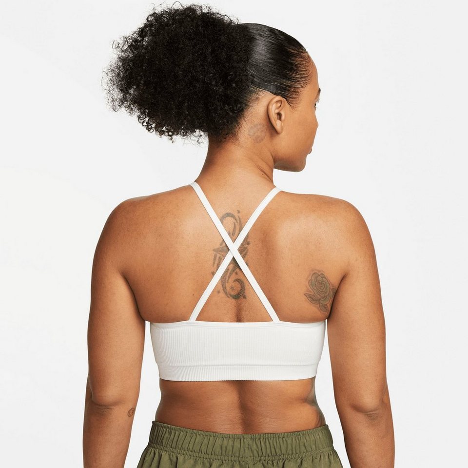 Nike Sport-BH Dri-FIT Indy Seamless Women's Light-Support Padded Ribbed  Sports Bra