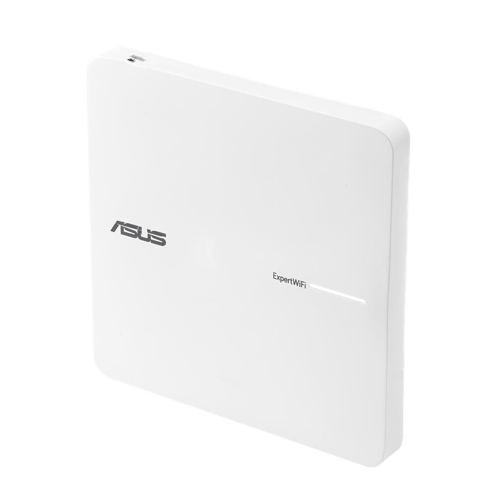 Asus ExpertWiFi EBA63 AX3000 WLAN-Access Point, Dual-Band WiFi 6 802.11ax PoE Access Point unterstützt bis zu 5 SSIDs