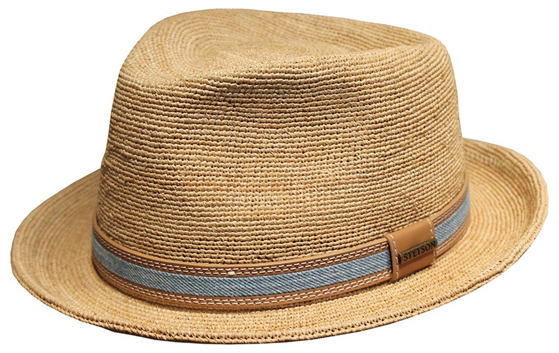 Stetson Strohhut Player Raffia Crochet