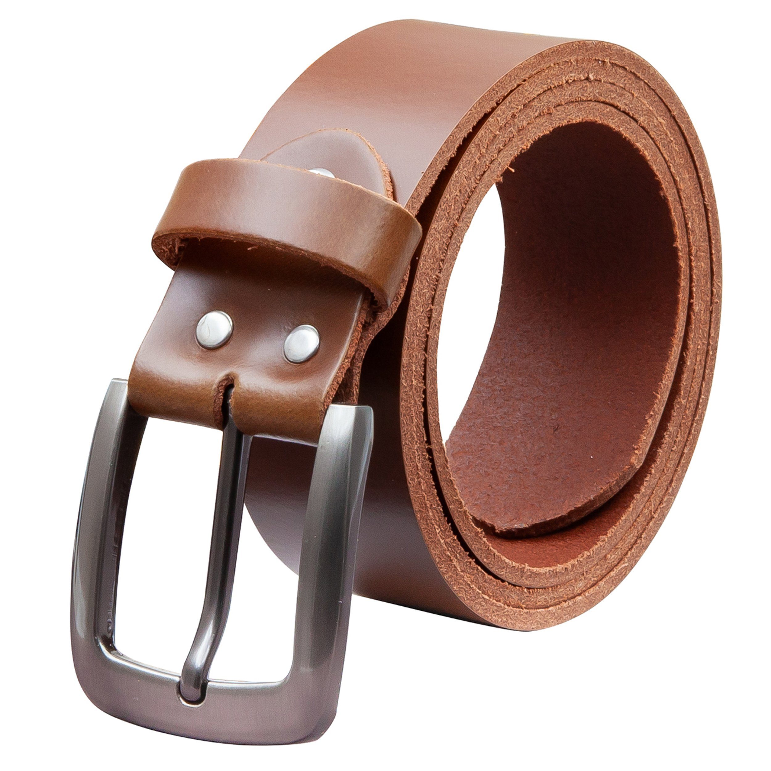 Ledergürtel OM524-PL-Hellbraun