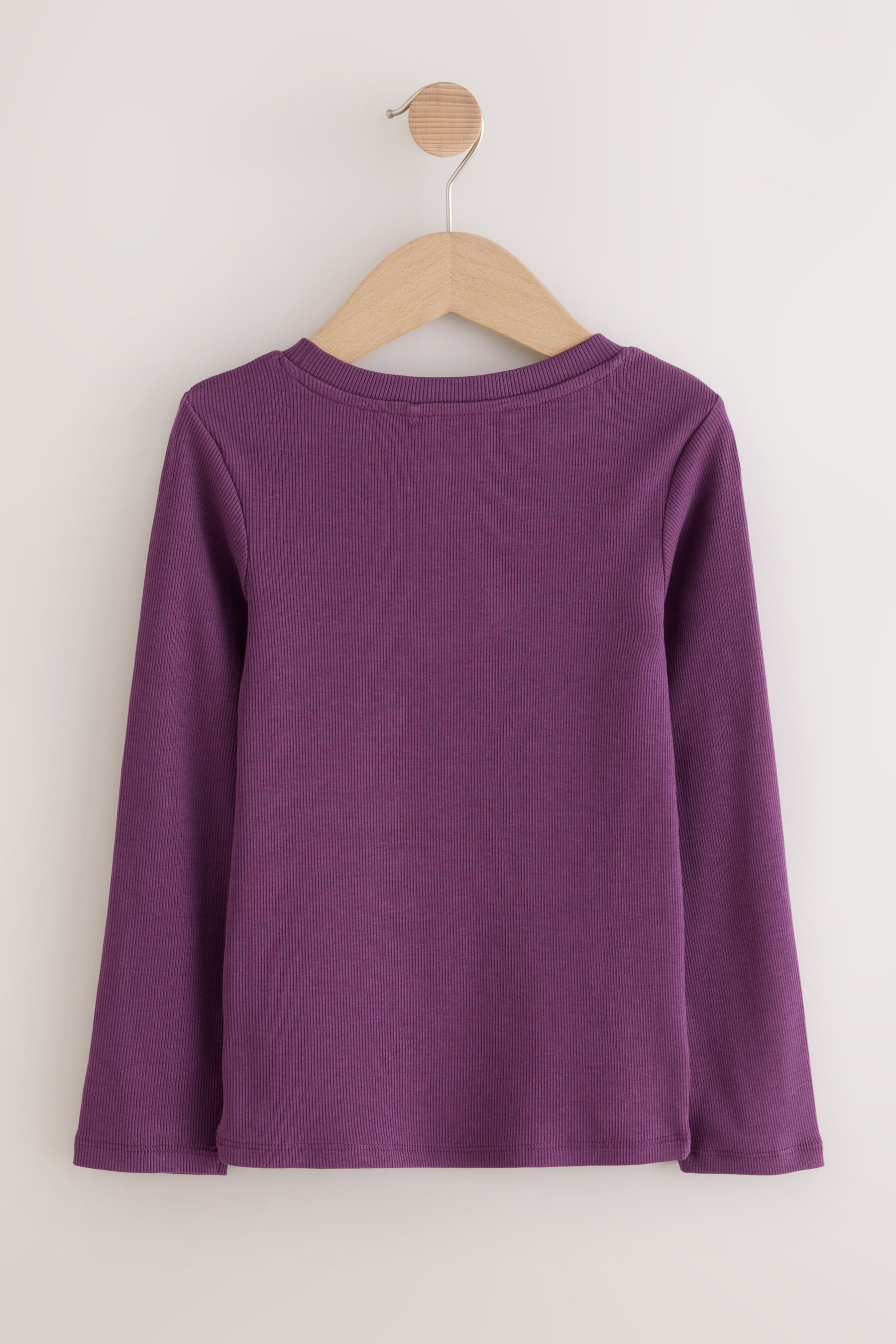 Next Langarmshirt Geripptes Langarmshirt (1-tlg) günstig online kaufen
