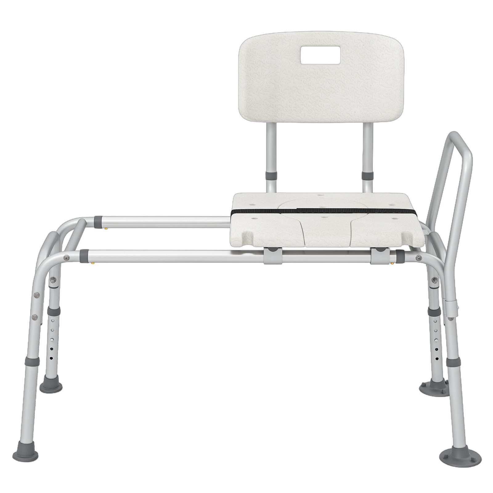 COSTWAY Duschhocker, belastbar bis 159 kg, 9-Stufige Höhenverstellung