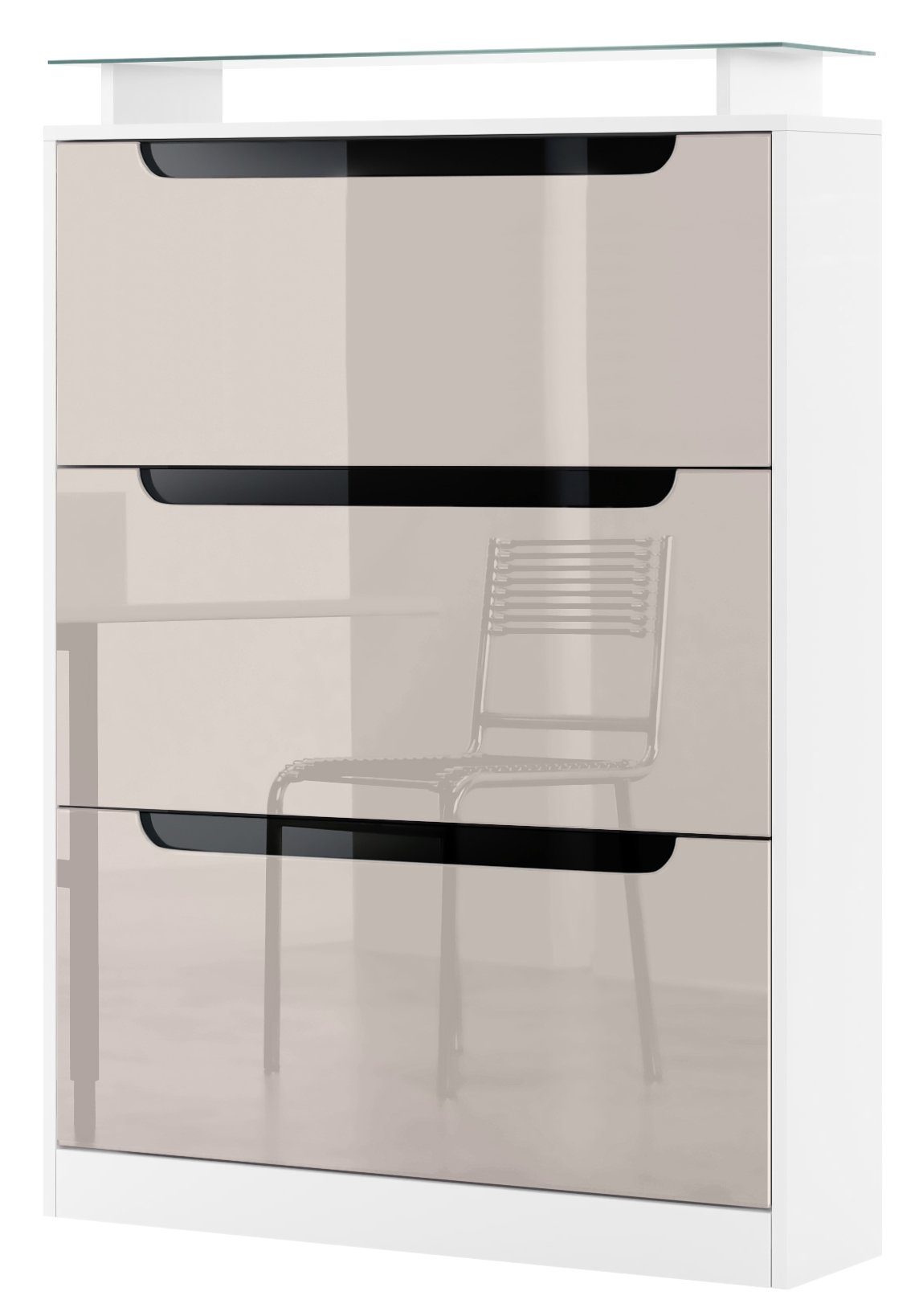 Vladon Schuhschrank Space (Schuhkipper, für 24 günstig online kaufen