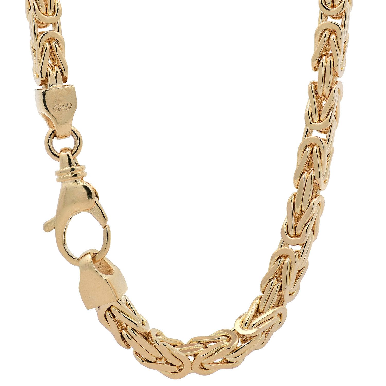 HOPLO Königskette Goldkette Königskette Länge 19cm günstig online kaufen
