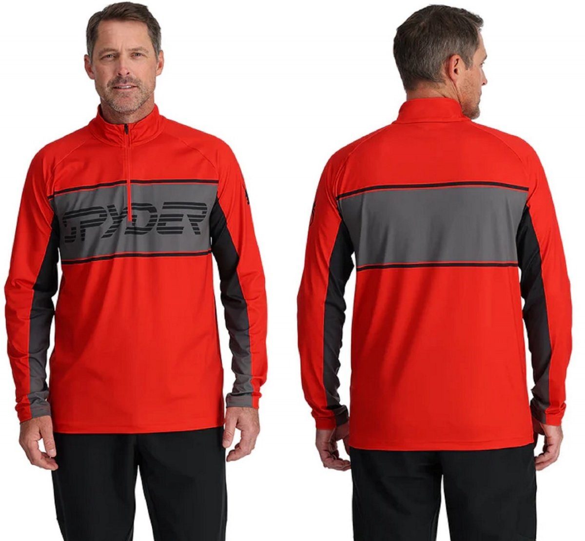 Spyder Strickfleece-Pullover Spyder Bandit Half Zip Fleece Jacket Herren Fleece Pullover 38A485330