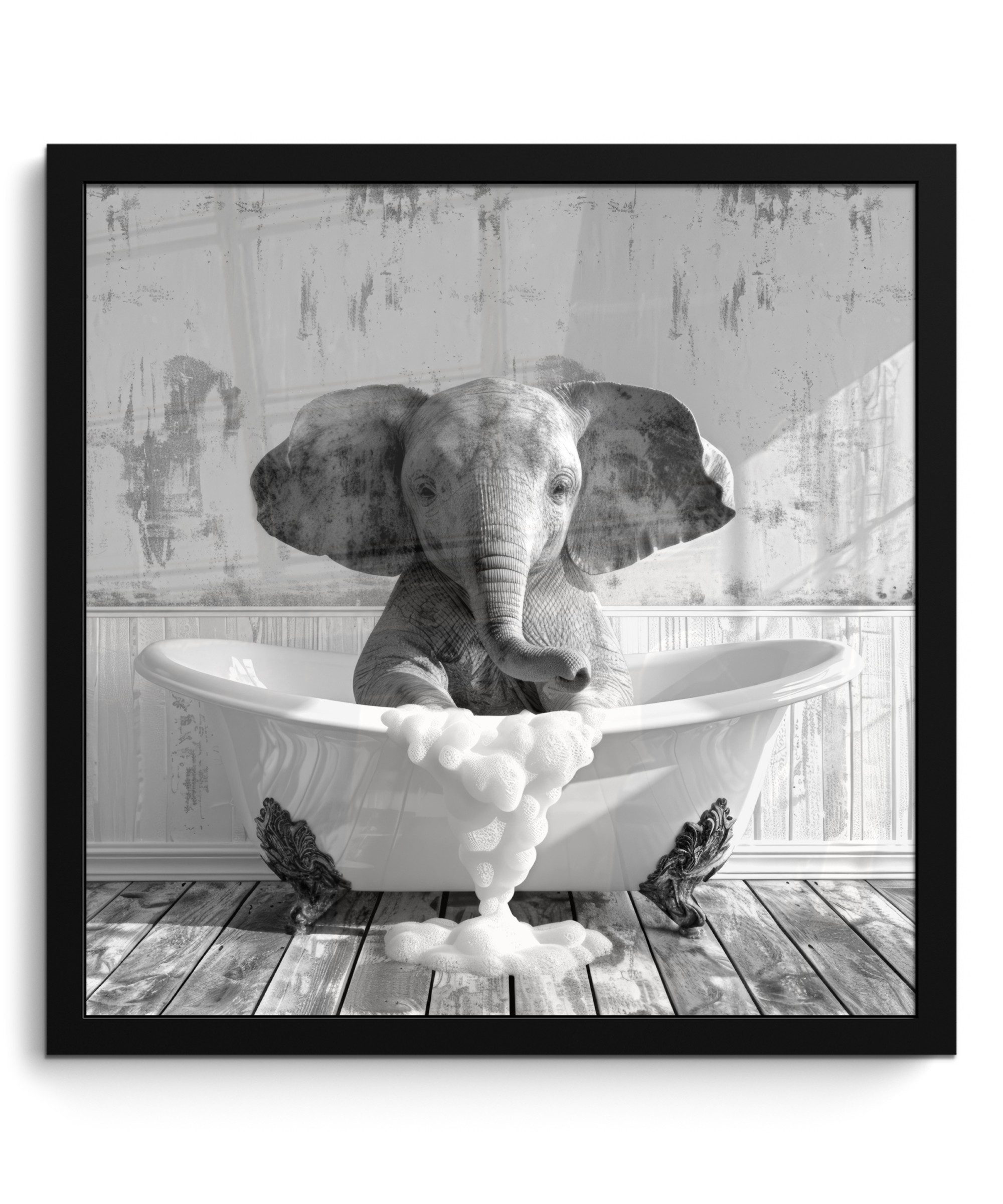 MuchoWow Poster Elefant - Vintage - günstig online kaufen