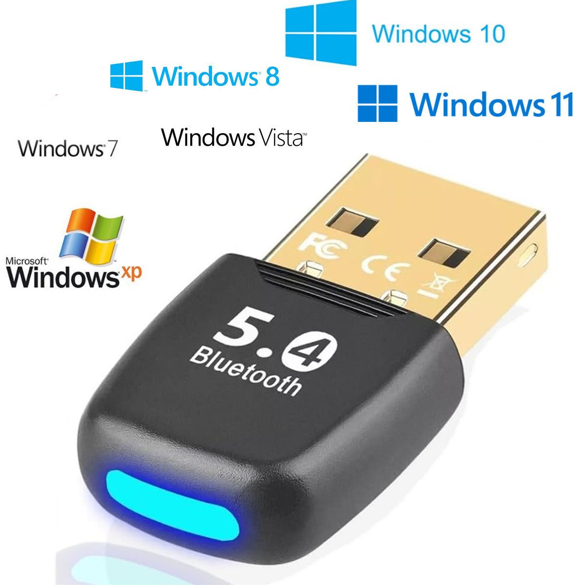 USB Bluetooth V 5 Adapter Dongle Stick Plug Play Laptop Maus Tastatur Bluetooth-Adapter