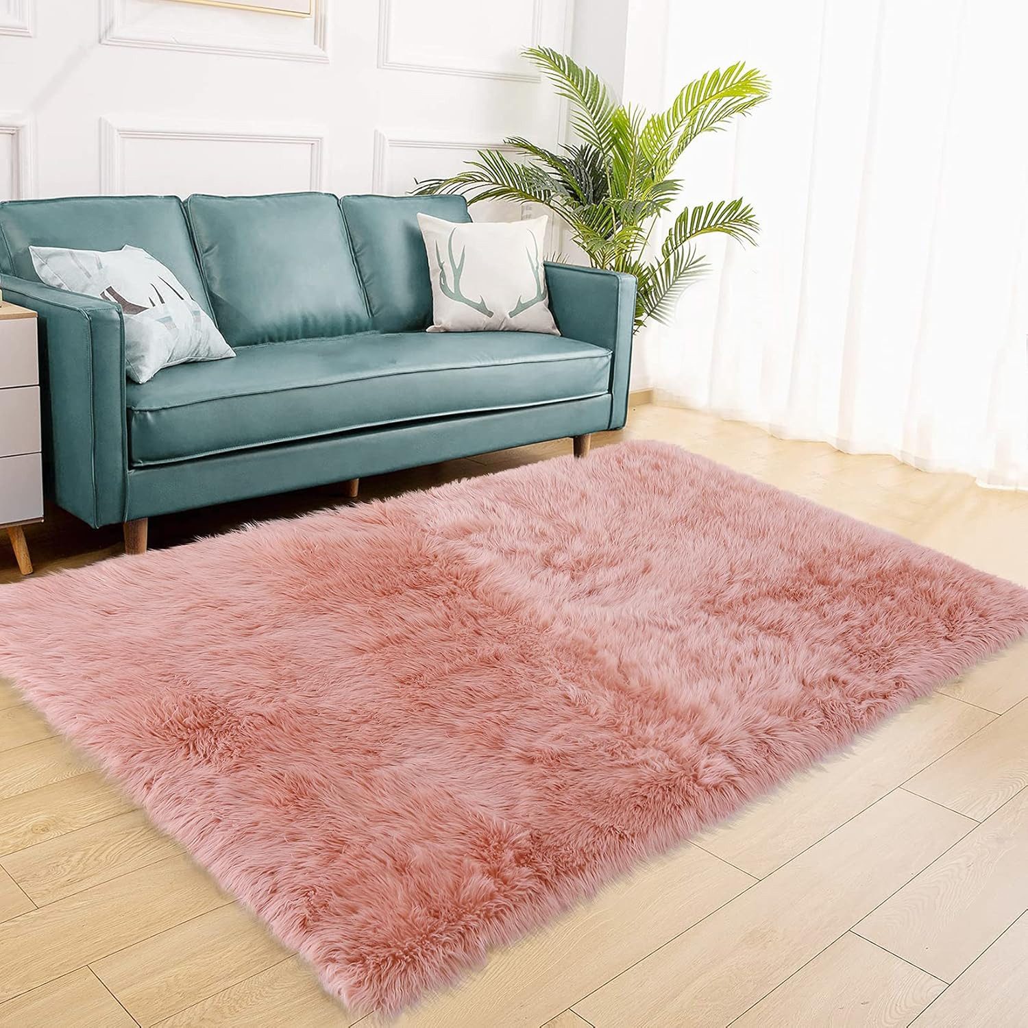 GarveeMore Langflor-Teppich, rechteckig, Höhe: 6 cm, günstig online kaufen