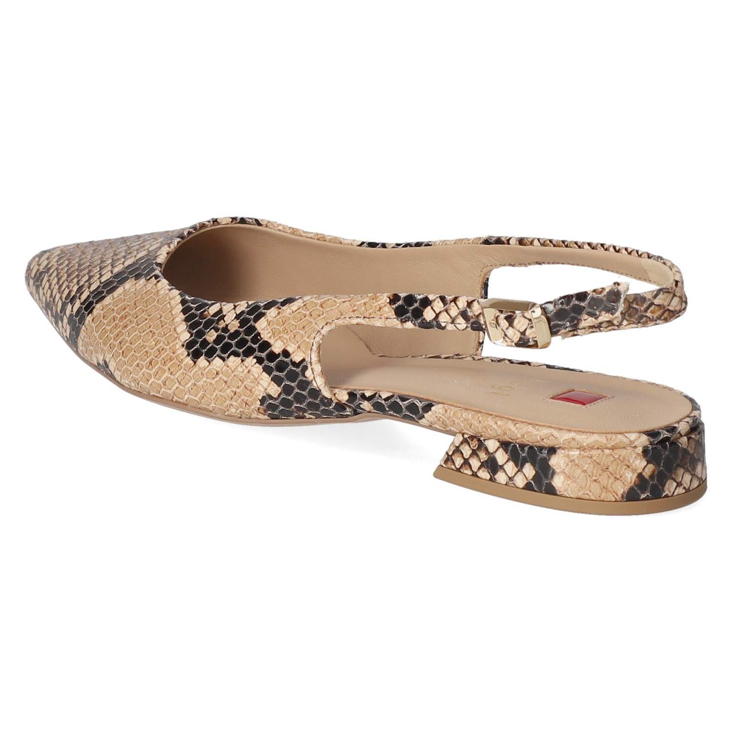 Högl Högl 11019072200 Damen Glattleder beige Slingpumps