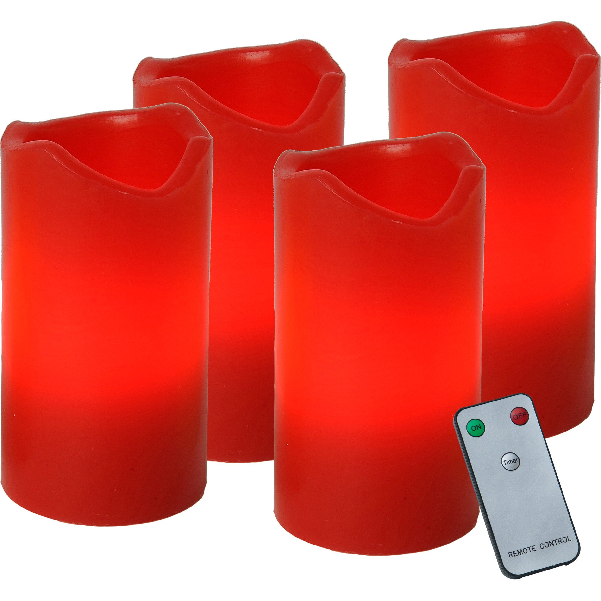 STAR TRADING LED-Kerze Advent (1-tlg)