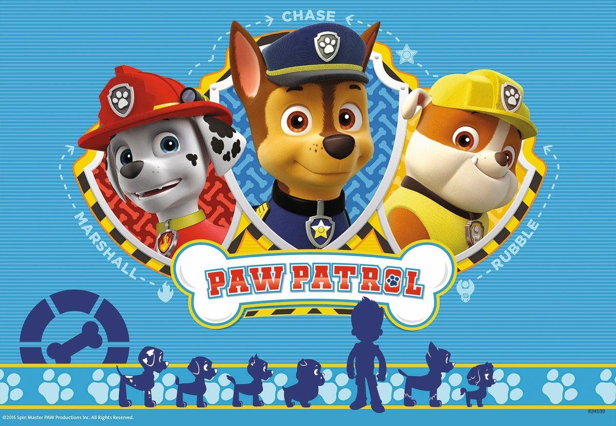 Ravensburger Puzzle Ryder und die PAW Patrol, 24 Puzzleteile, Made in Europe