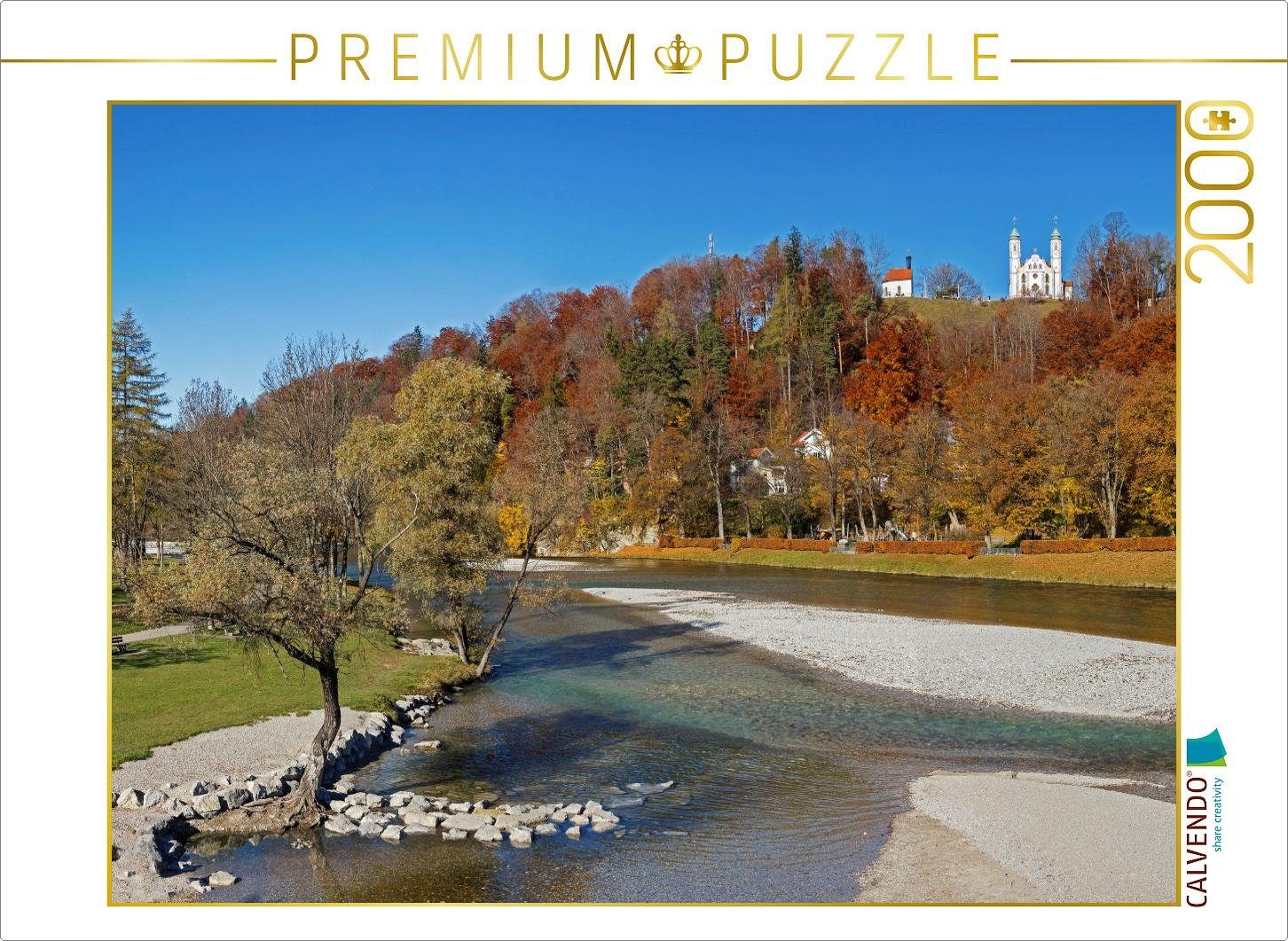 Puzzle CALVENDO Puzzle Kalvarienberg Bad Tölz 2000 Teile Lege-Größe 90 x 67 cm Foto-Puzzle Bild von SusaZoom