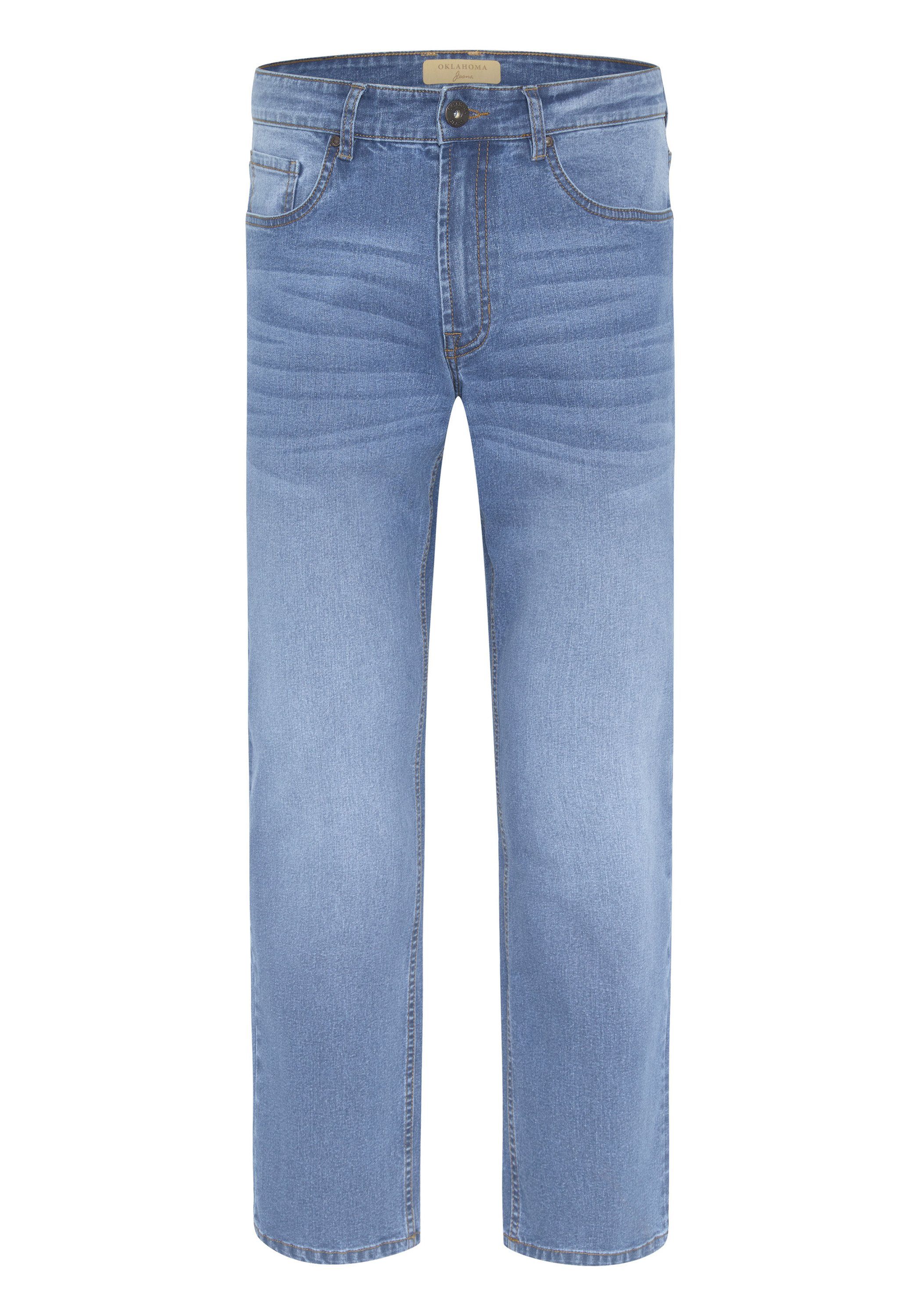 Oklahoma Jeans 5-Pocket-Jeans mit dezenter Waschung