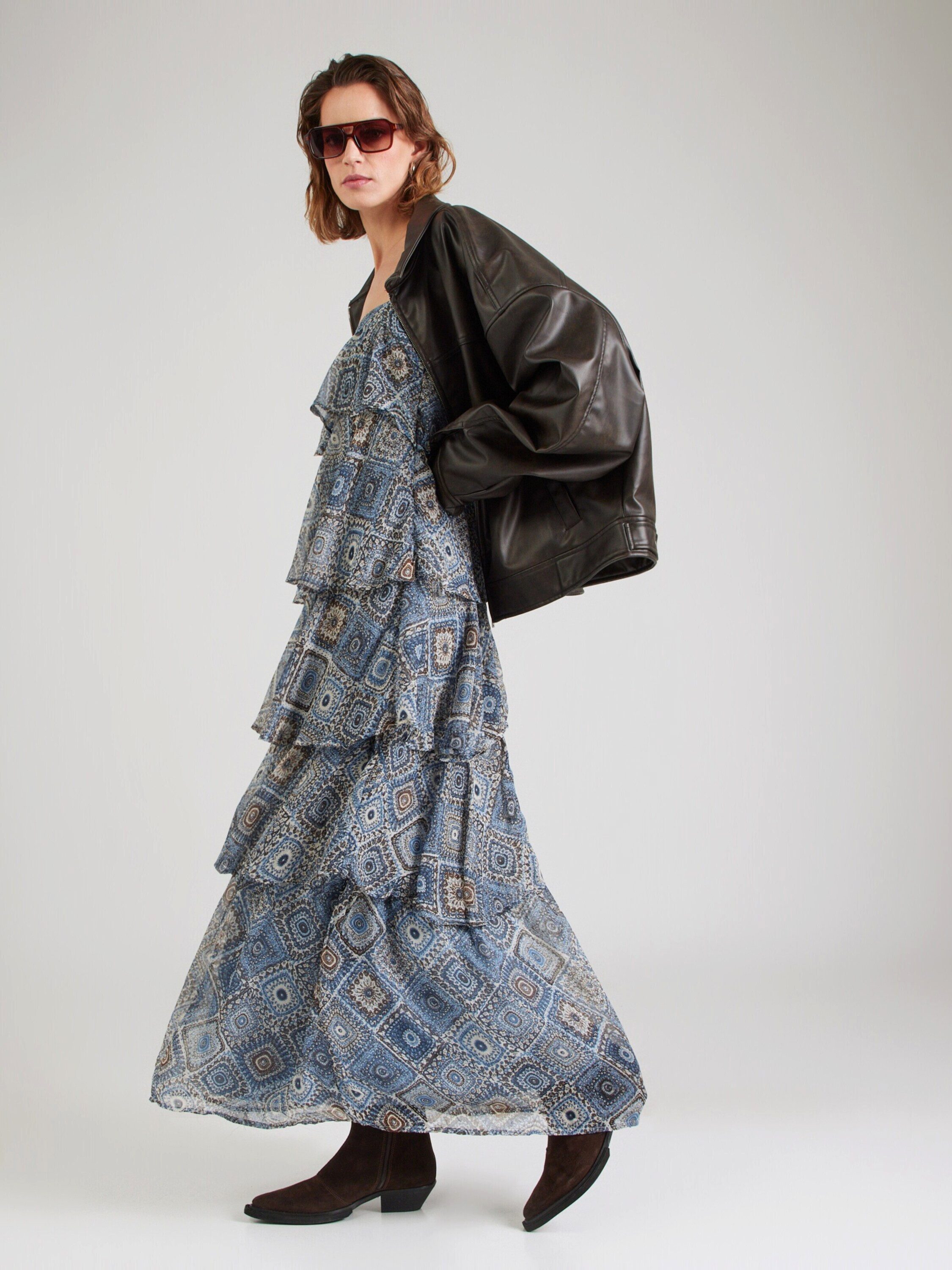 ONLY Maxikleid ONLASTA (1-tlg) Volant