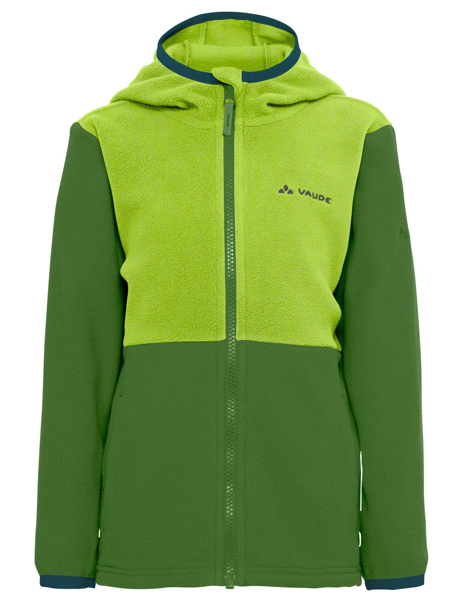 VAUDE Outdoorjacke Kids Pulex Hooded Jacket II (1-St) Klimaneutral  kompensiert, Aktivität: Bergsteigen und Trekking