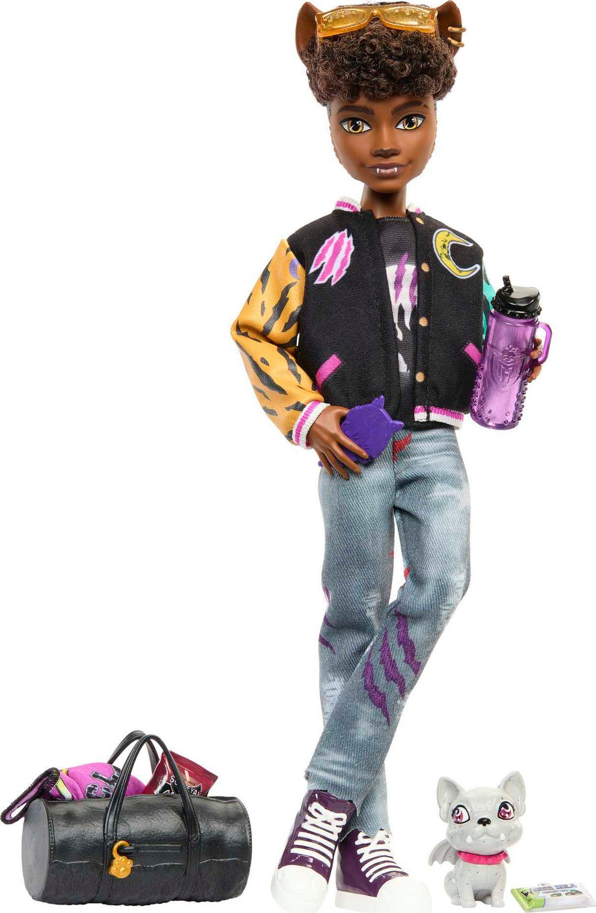 MonsterHigh™ Anziehpuppe Clawd Wolf, mit Gargoyle-Bulldogge günstig online kaufen