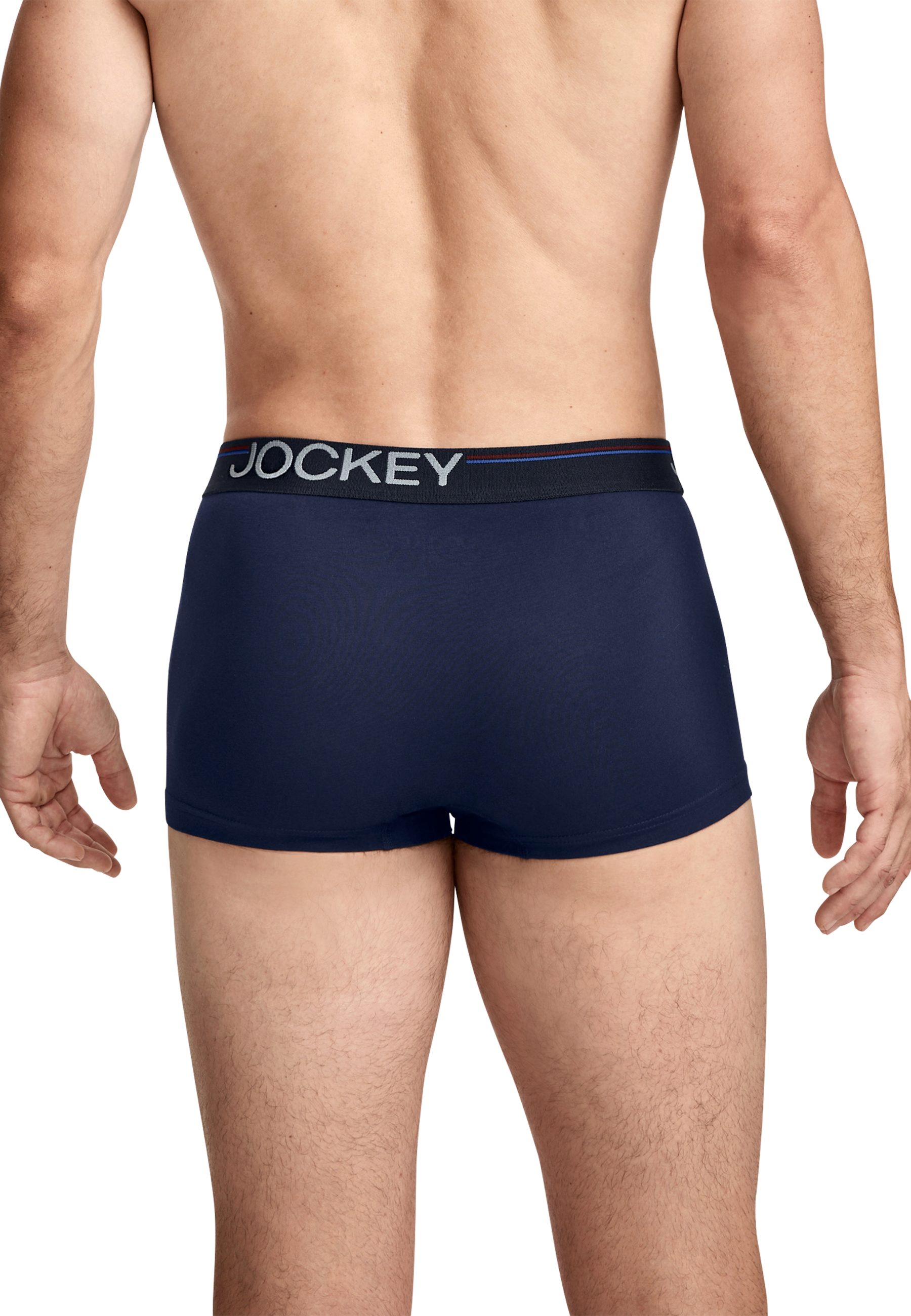 Jockey Trunk Cotton Stretch (3er Pack) atmungsaktiv, passgenau mit Stretchanteil