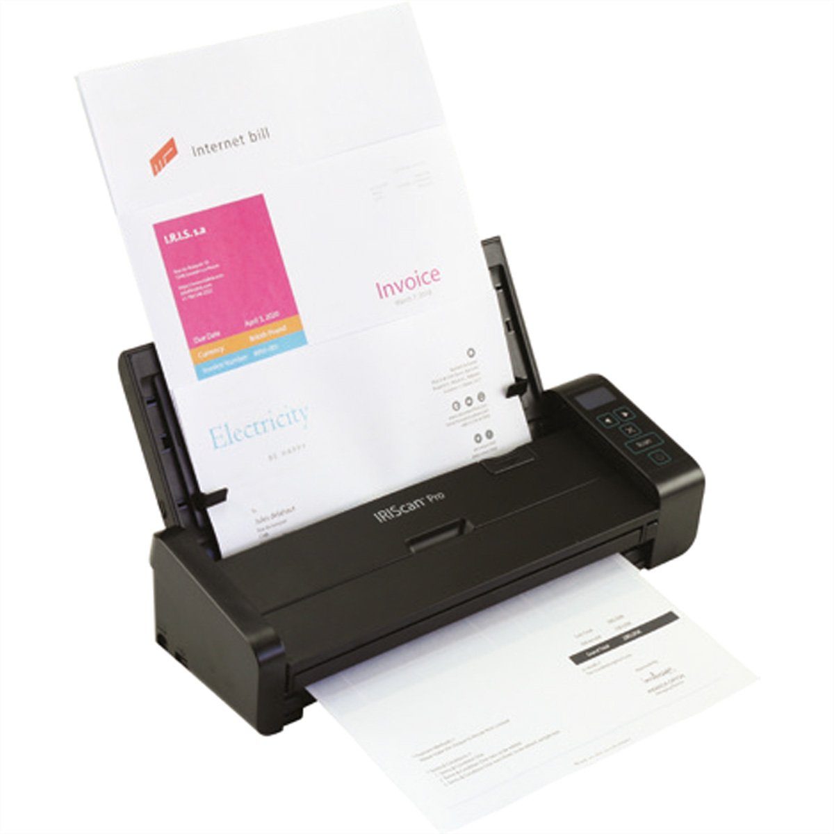 Iris by Canon IRISCan Pro 5 23PPM ADF20Pages Dokumentenscanner Scanner, (Mobiler Scanner mit Mehrfacheinzug, 459035)