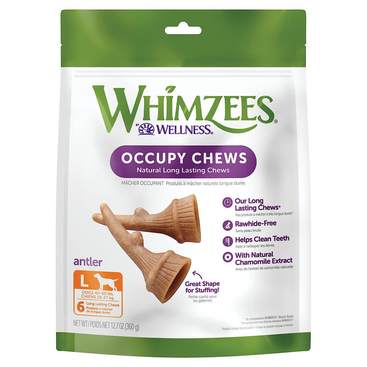 Whimzees Antler/Geweih L 360 g