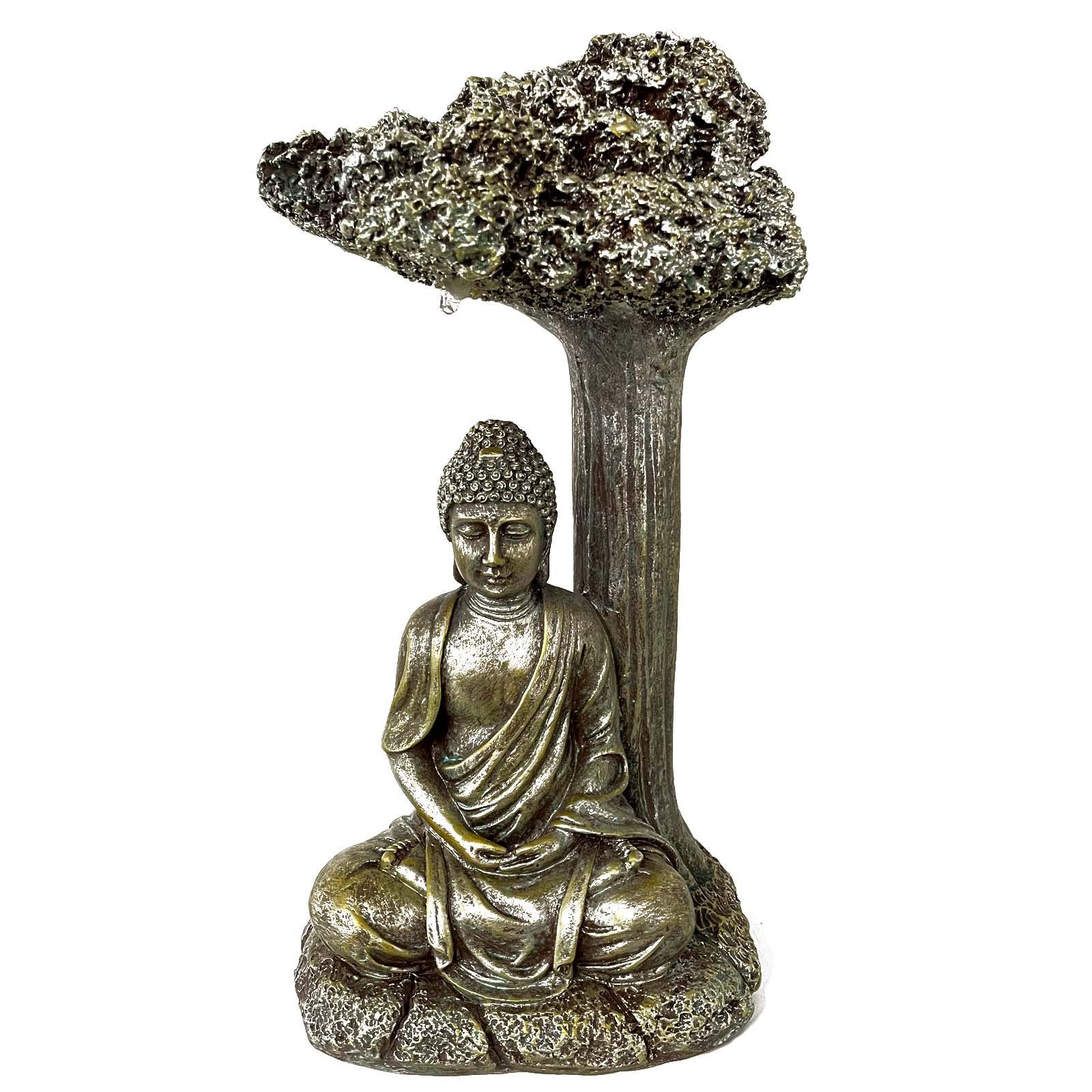 HAC24 LED Solarleuchte Buddha Dekofigur Garten günstig online kaufen