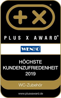 WENKO WC-Sitz Onyx (1-St), MDF