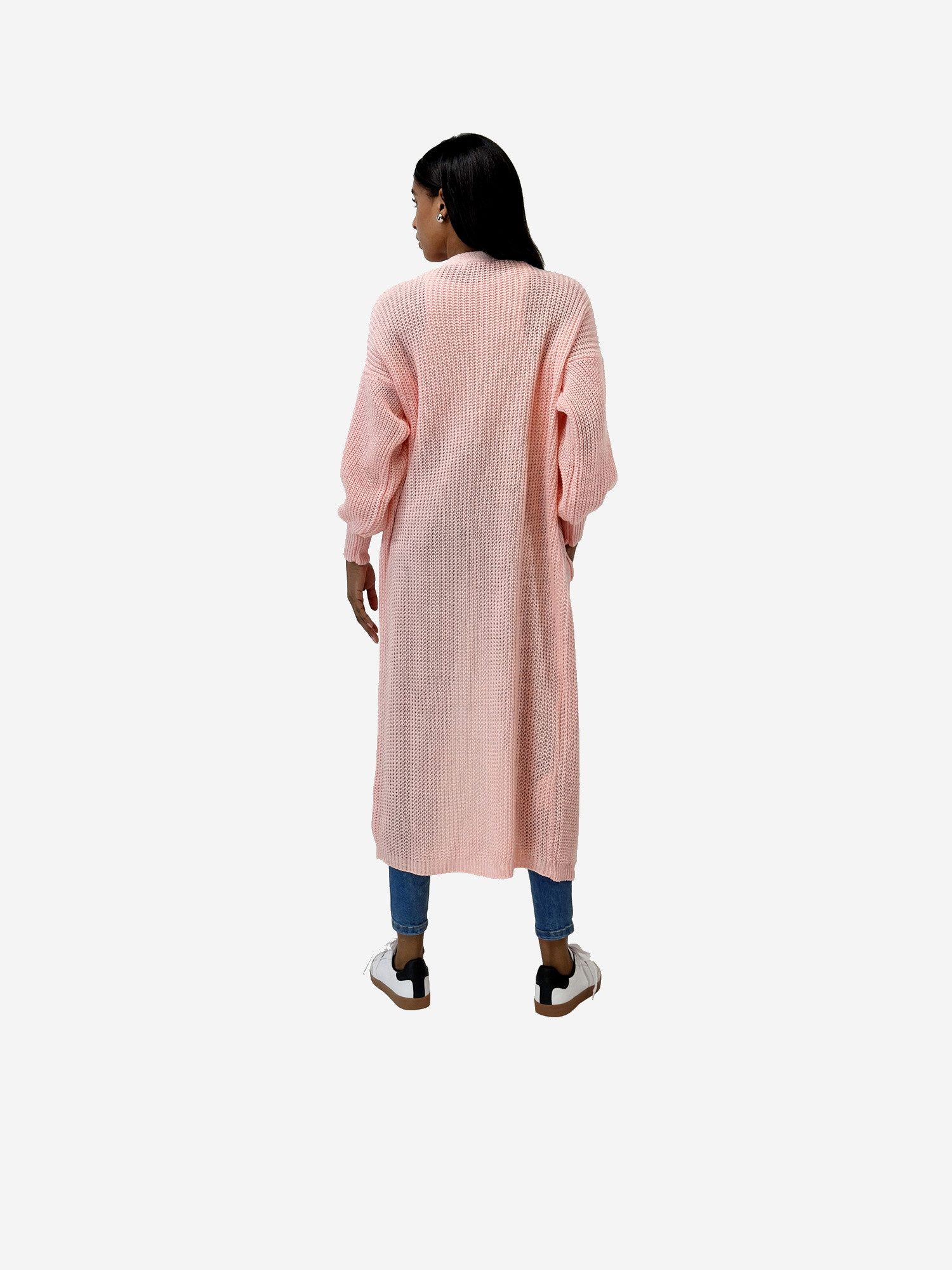 Elara Cardigan Elara Langer Damen Oversize Cardigan (1-tlg)