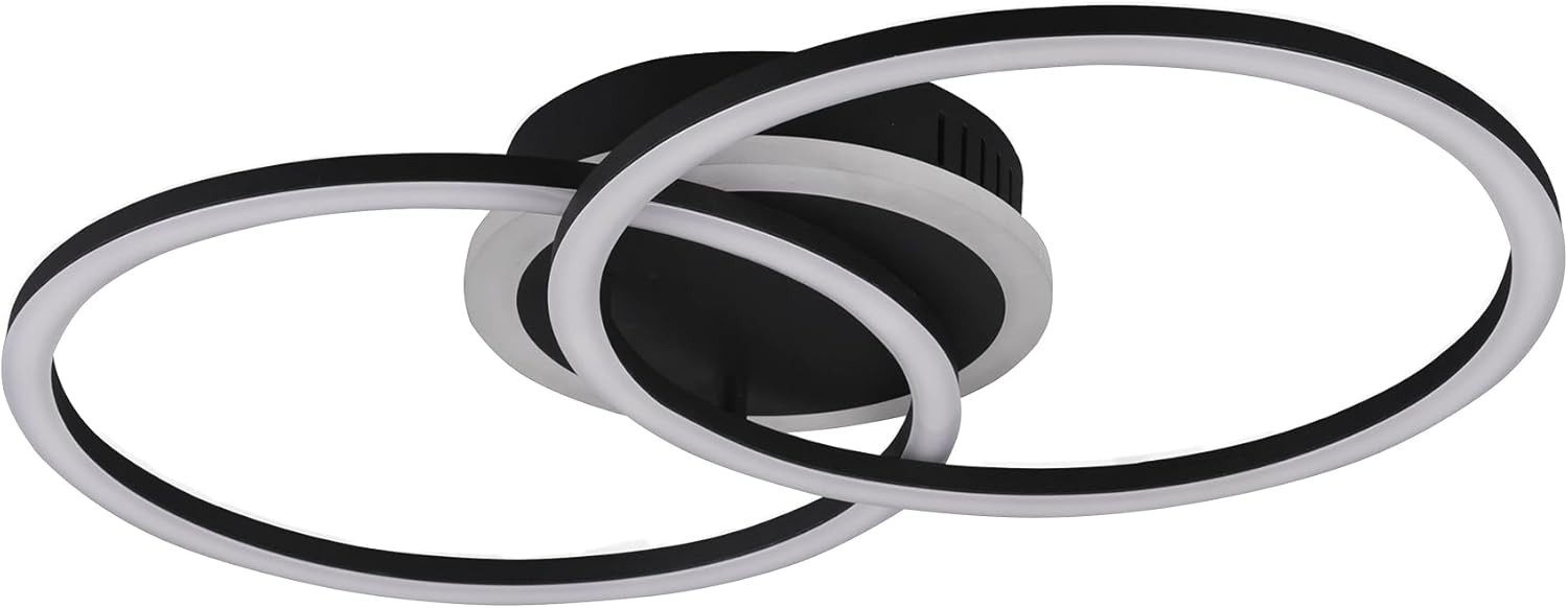 Reality Leuchten LED Deckenleuchte Venida, dimmbar in 3 Helligkeitsstufen, LED fest integriert, warmweißes Licht, Energieeffizienzklasse E