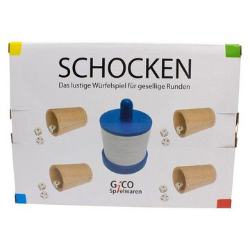 GICO Spiel, GICO Schocken Spiel Set Komplett Jule Meiern Maxen Mörkeln - 7959