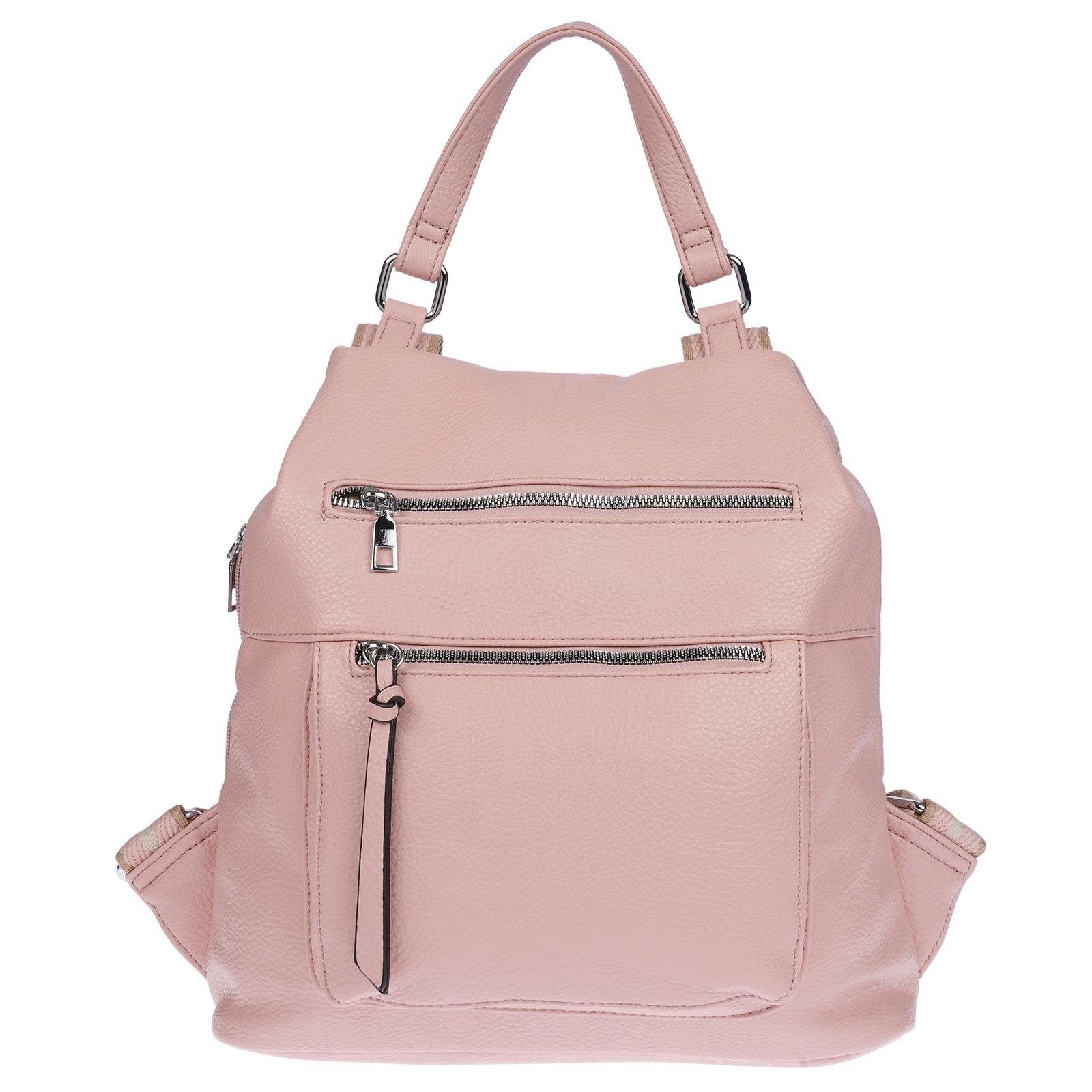 Christian Wippermann Businesstasche Damen Rucksack Bodybag Umhängetasche Leder Optik Tasche (1-tlg), Rucksack