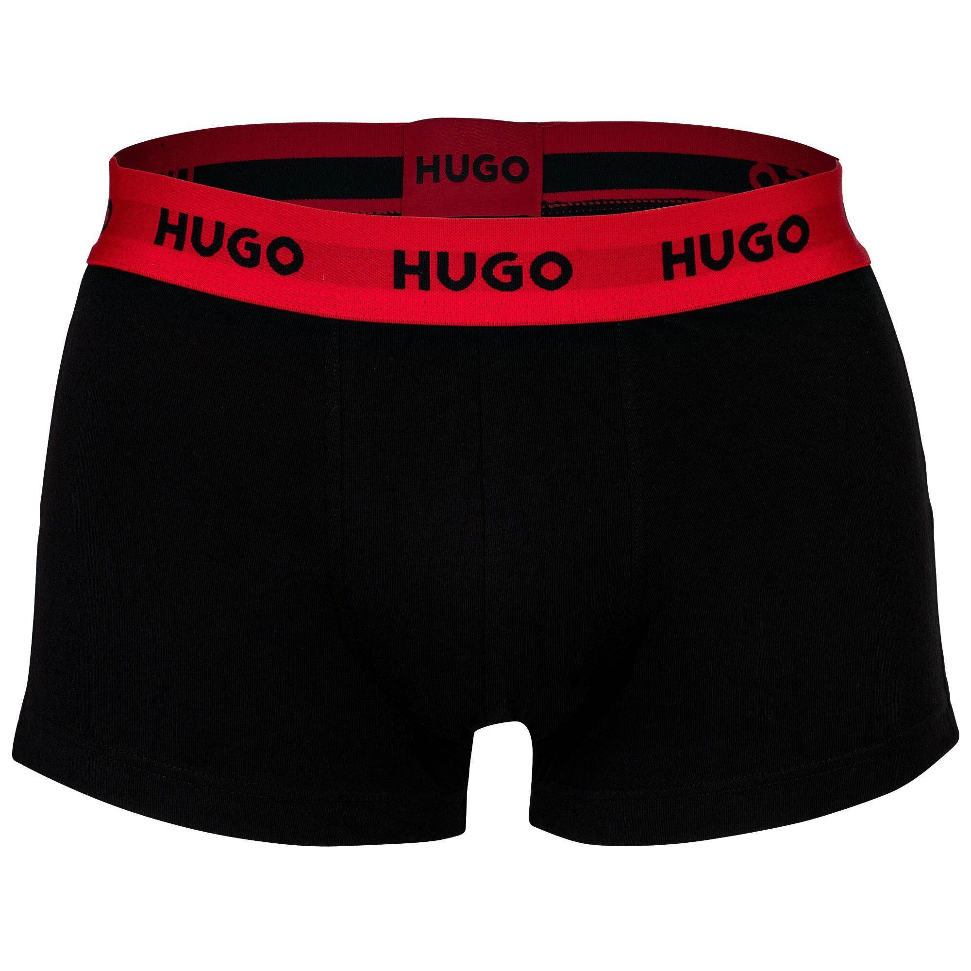 HUGO Boxer Herren Boxershort 3er Pack Baumwolle Trunk Triplet (Packung, 3er günstig online kaufen